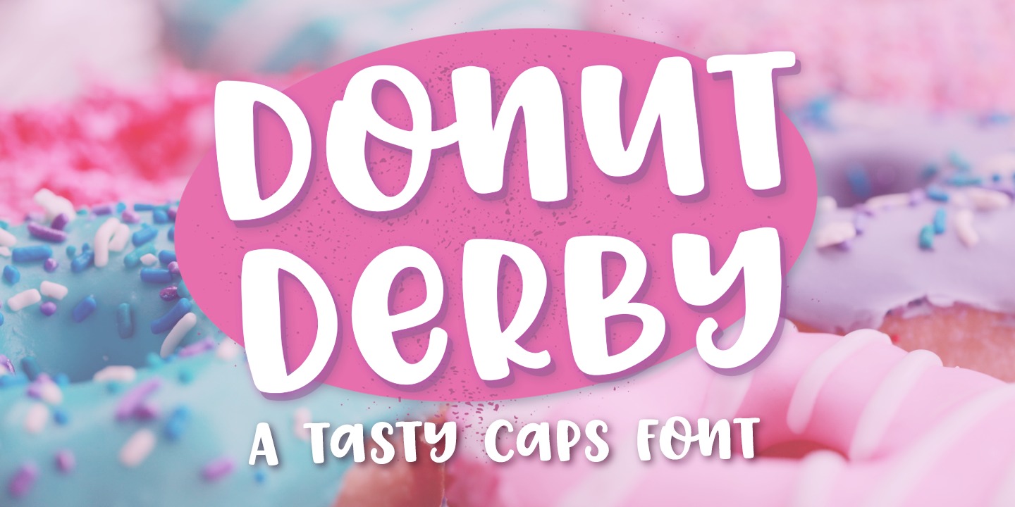 Czcionka Donut Derby